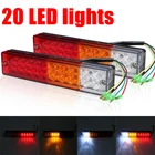 Задний фонарь для грузовика, 1 шт., 20 светодиодов, водонепроницаемый светодиодный задний фонарь для грузовика, прицепа, квадроцикла, фургона, сигнала поворота, стоп-сигнал, задний фонарь