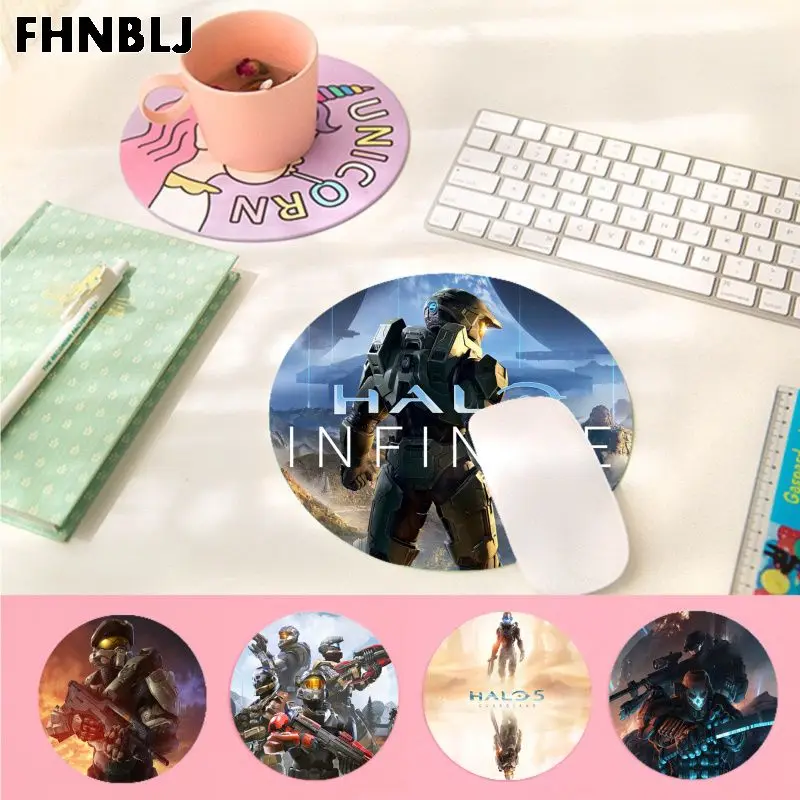 

FHNBLJ Boy Gift Pad Halo Soft Rubber Professional Gaming Mouse Pad gaming Mousepad Rug For PC Laptop Notebook