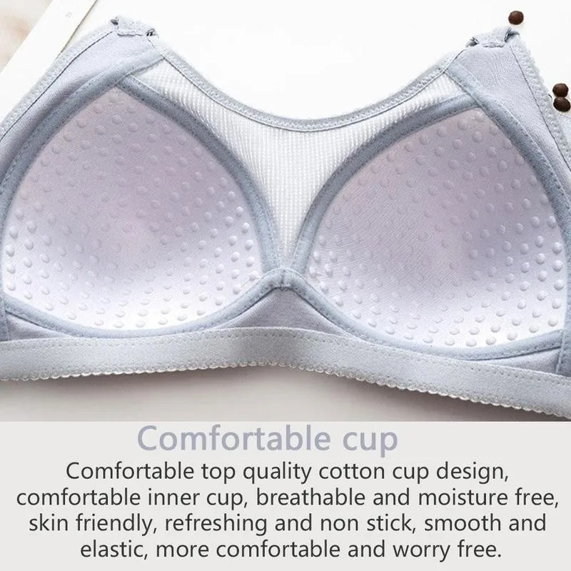 

Sexy Plus Size Bra Big Cup For Big Breasted Women Thin Breathable Push Up Bralette Free Wire Bra Soft Casual Female Lingeri D0O5