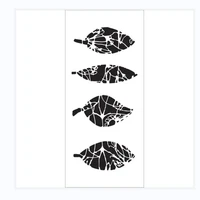 slimline leaf study for 2021 arrival new metal cutting stencil diary scrapbooking easter craft engraving making diy greeting