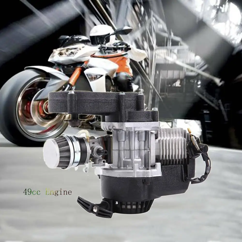 Samger 49cc 2 тактный Карманный мотор для велосипеда мотовездеходный мини Полный