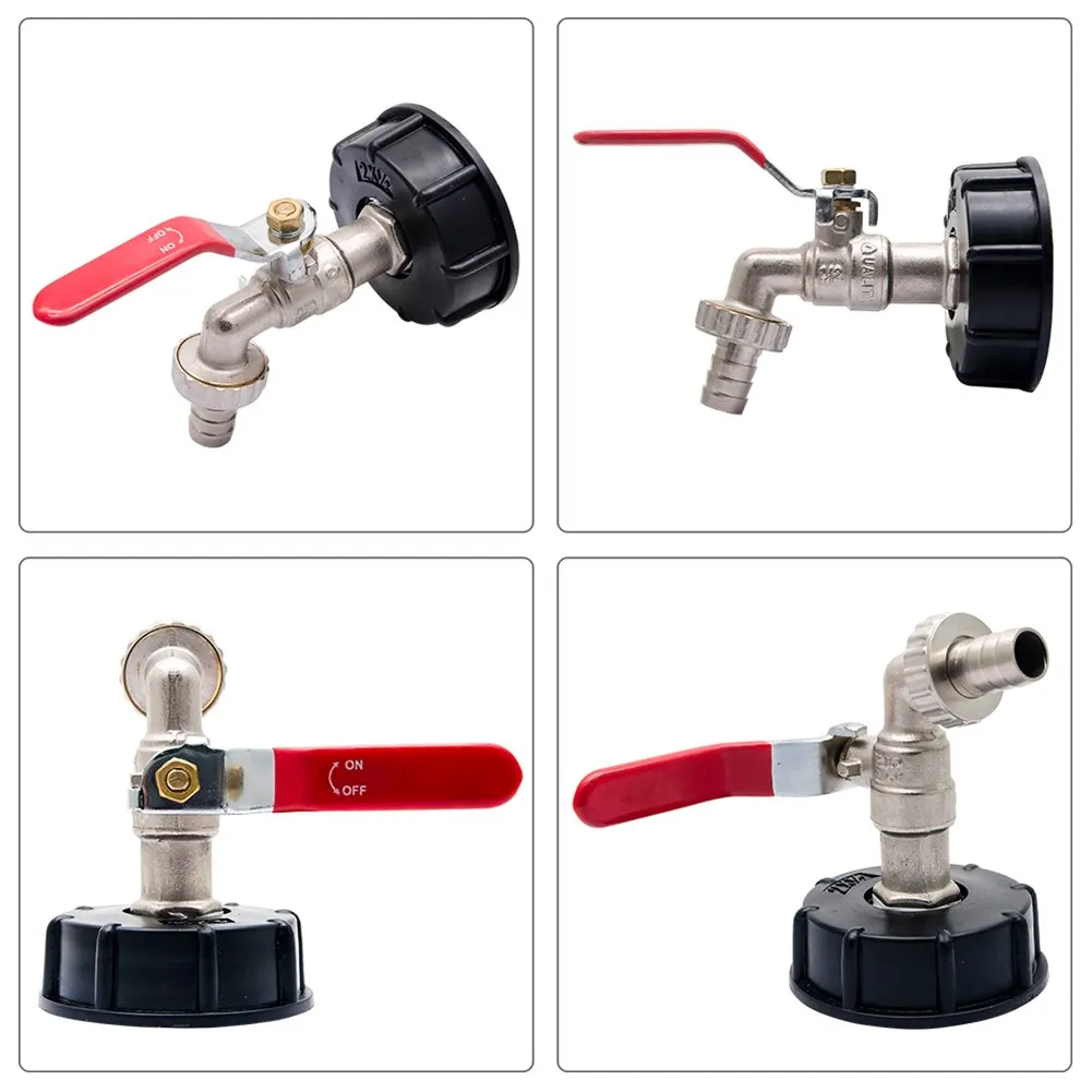 1/2 латунные сопла резервуар 1000 литра адаптер IBC соединитель для садового