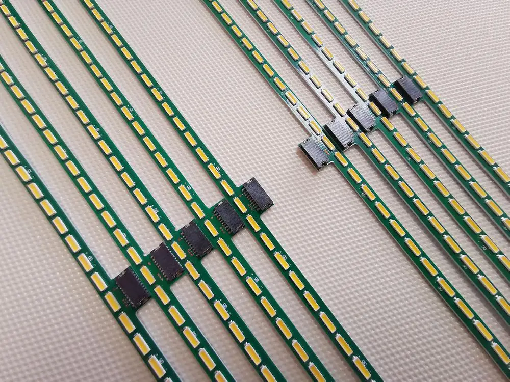 Партиями по 5 комплектов = 10 шт. светодиодный Подсветка полосы для LG 55L7200U 55L6200U 55LM7600