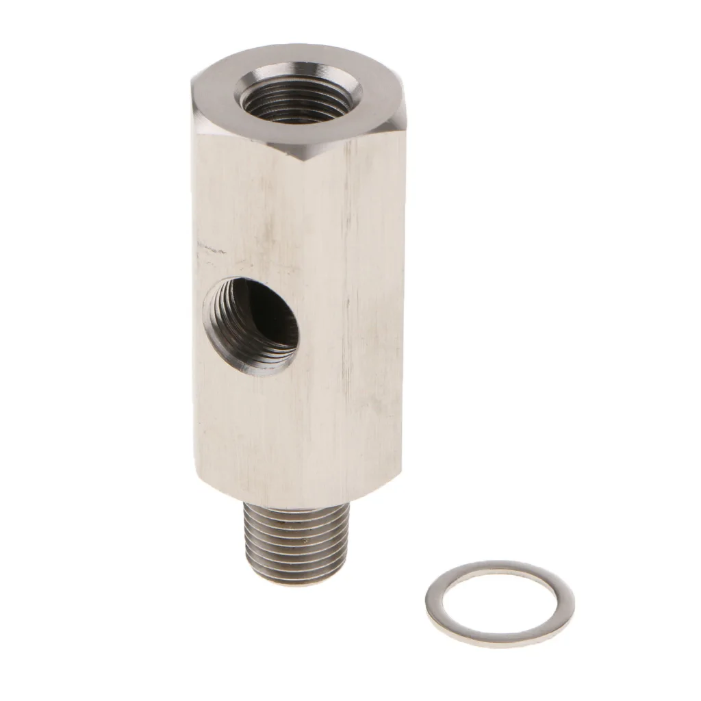 

Автомобильный 1/8 ''NPT Мужской и женский датчик давления масла, тройник для адаптера NPT