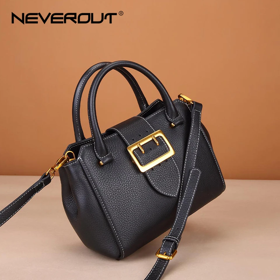 Сумка-мессенджер NEVEROUT женская винтажная из натуральной кожи | Багаж и сумки