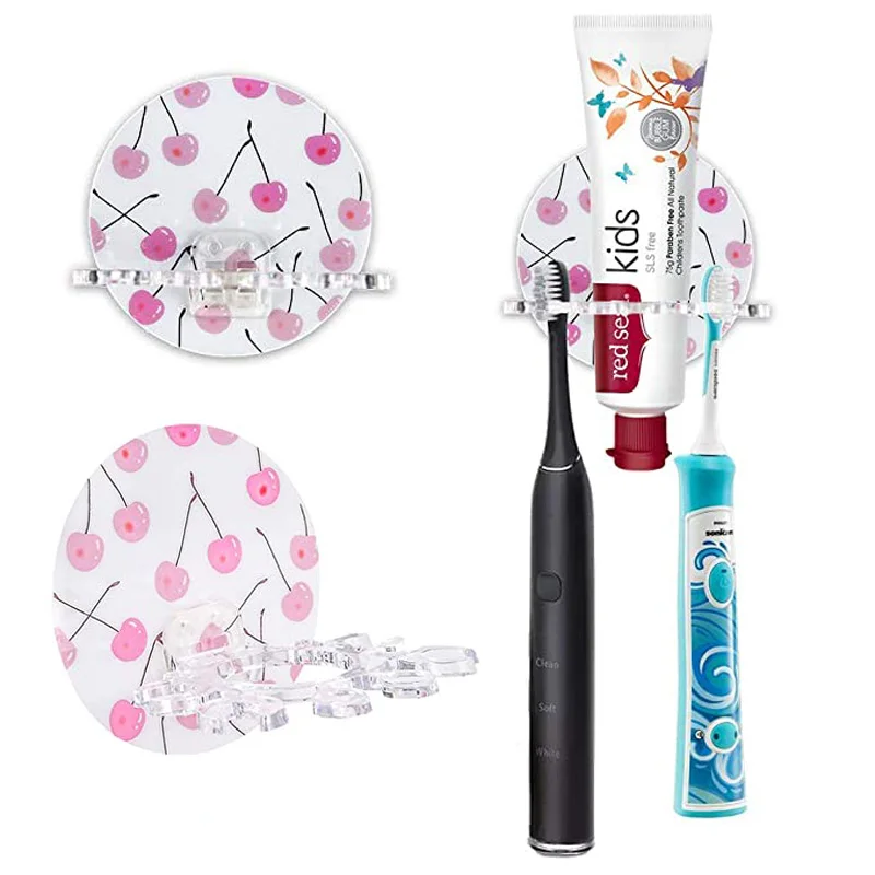 Домашний креативный настенный многофункциональный держатель для зубной пасты и