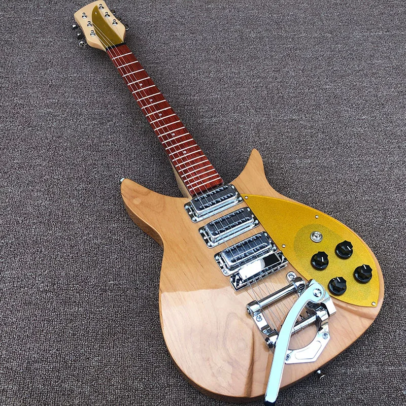 

2020 Высококачественная электрическая гитара, электрическая гитара Ricken 325 Alder body, можно настроить, бесплатная доставка