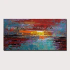 Arthyx Искусство Большой размер абстрактная масляная Картина на холсте Современные настенные картины ручной работы для гостиной дома офиса Декор лучший подарок