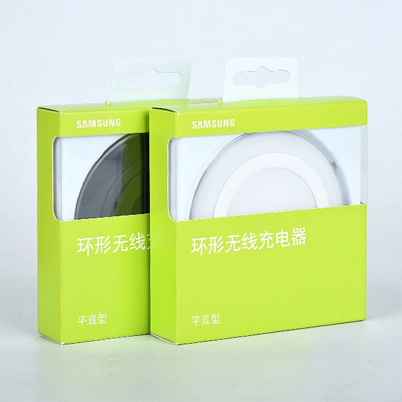 Samsung 5V2A Wireless Charger Adapter Charge Pad For Galaxy S8 S9 S10 Plus S6Edge S7edge s6 s7 edge Note 8 5 9 Iphone 8 X XS MAX