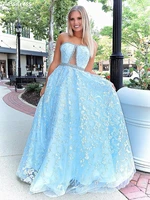 sky blue laces evening dress a line beading backless strapless sexy floor length customized prom dress %d0%b2%d0%b5%d1%87%d0%b5%d1%80%d0%bd%d0%b5%d0%b5 %d0%bf%d0%bb%d0%b0%d1%82%d1%8c%d0%b5 2020
