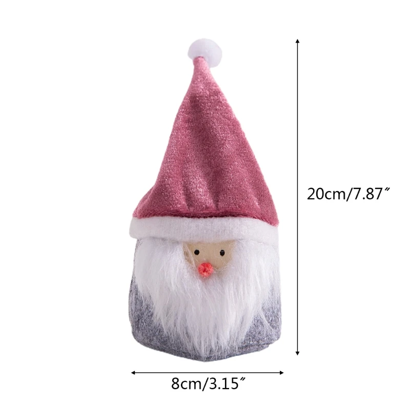 

3pcs/set Handmade Swedish Gnome Tomte Doll Ornaments Christmas Elf Decoration