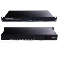 8 channel hd encoder hdmi to ip h265264 webcast 1920x1080p iptvcable tv front end equipment