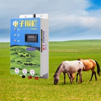 51020km electric fence energizer alarm type voltage display high voltage pulse power supply controller cow sheep horse fence