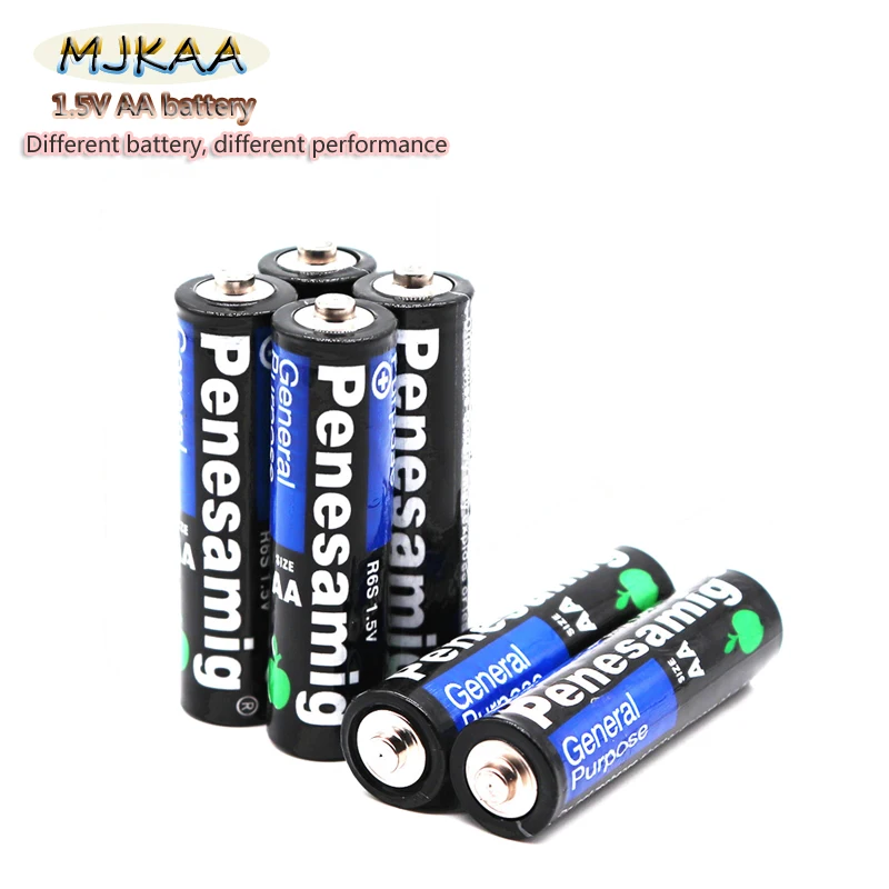 10 stücke 2A 1 5 V AA батареи LR06 щелочные цинковые Углеродные SUM4 для камеры калькулятор