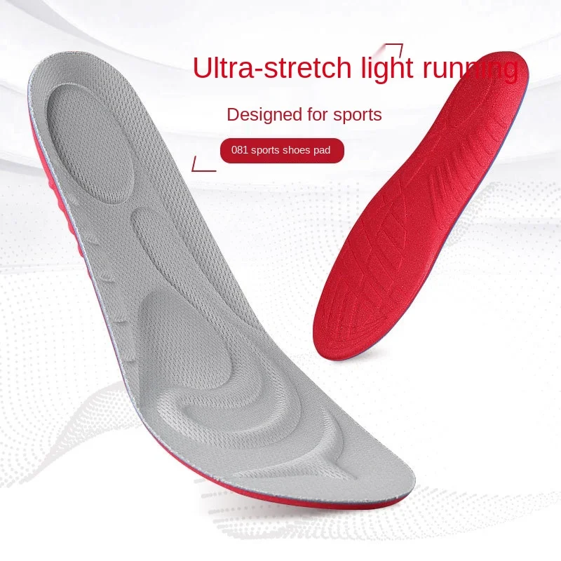 

Memory Foam Sport Insoles Sweat Absorption Pads Running Sport Shoe Inserts Breathable Insoles Foot Care Men Women Size 35-45