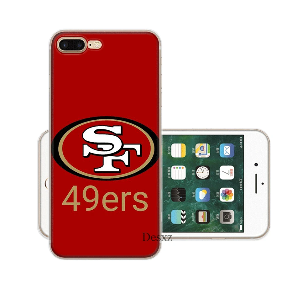 H5 Чехол для мобильного телефона iPhone Apple XR X XS Max 6 6s 7 8 P Lus 5 5S SE Shell San Francisco 49ers защита Мода - Цвет: H5