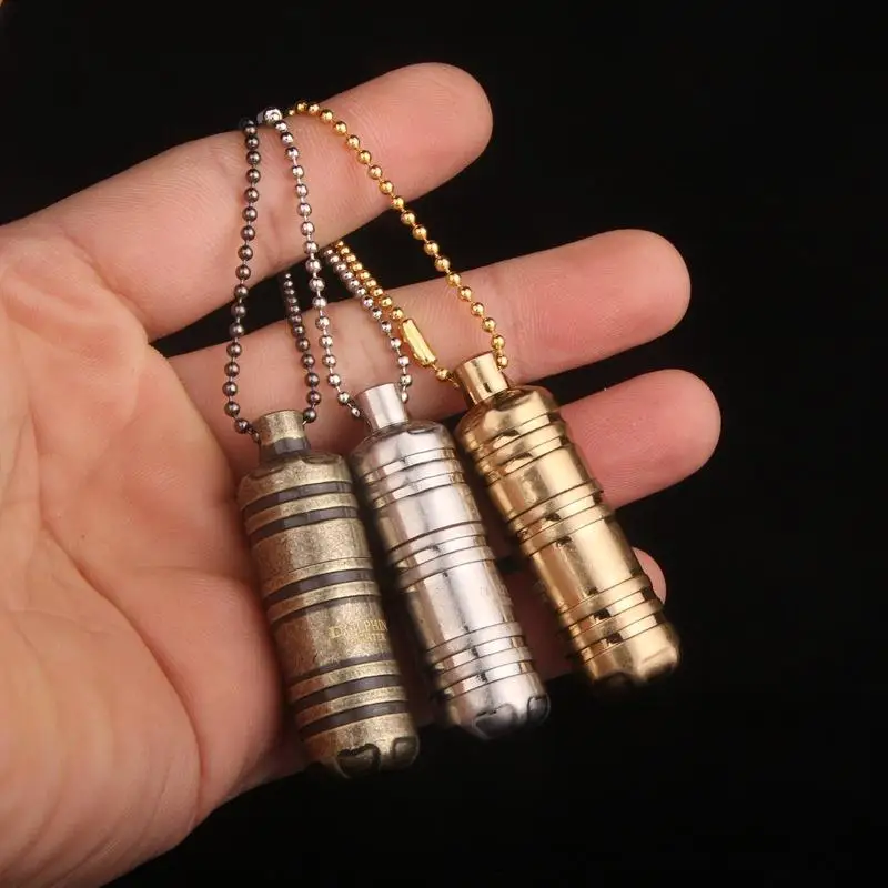 Керосиновая винтажная мини зажигалка в стиле ретро портативные Индивидуальные