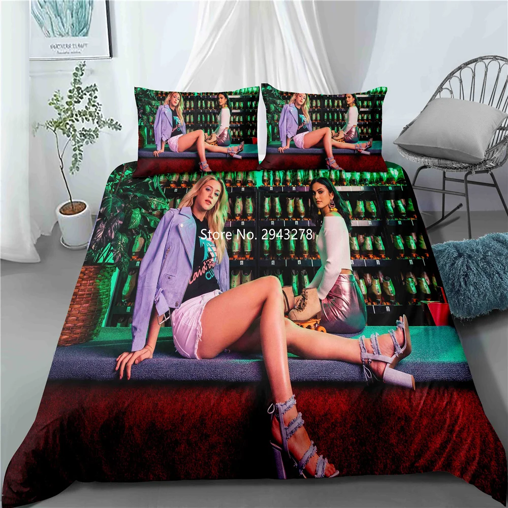 

Riverdale 3D Printed Bedding Set Fashion Duvet Covered Pillowcase Bed Home Textile Adult Children Bedroom Decoration Full Size