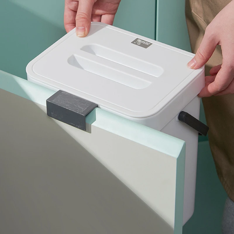 Многофункциональная настенная корзина для мусора подвесная кухни и ванной