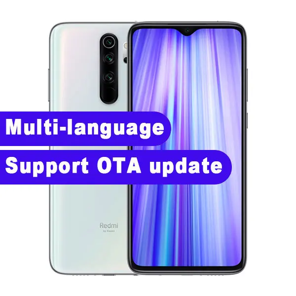 White Мобильный телефон Xiaomi Redmi Note 8 Pro с глобальной прошивкой, 6 ГБ, 128 ГБ, 64 мп, четырехъядерный смартфон MTK Helio G90T, 4500 NFC - Цвет: White