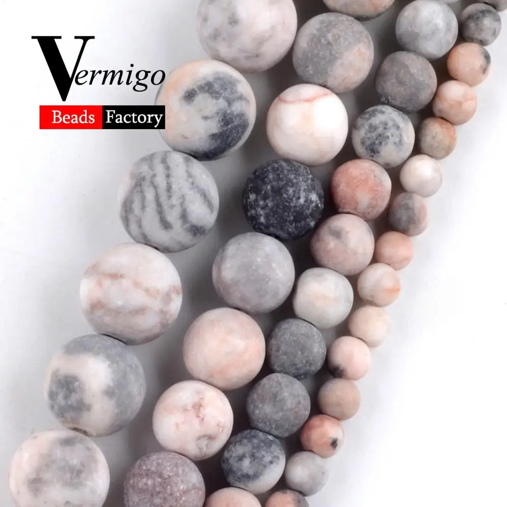 Блестящие розовые бусины в виде зебры для изготовления ювелирных изделий 4 6 8 10 12