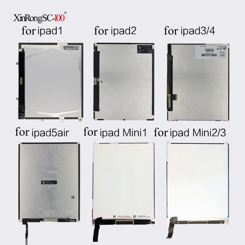 ЖК-дисплей для планшета ipad mini 1 2 3 4 5 6 mini1 mini2 air pro 2018 ipad2 ipad3 ipad4 ipad5 A1489 A1474 A1566 |
