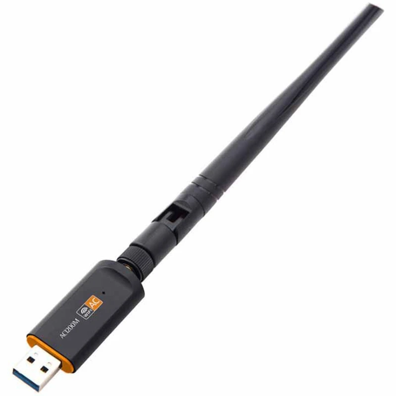 

USB WiFi Adapter 1200Mbps 2.4G / 5.8G USB 3.0 Wireless Network Card For Laptop Desktop PC Antenna Receiver