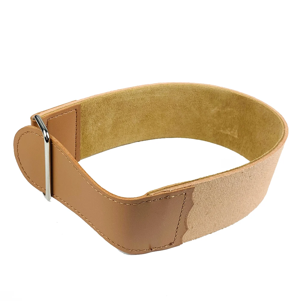 

Портативная двусторонняя ручная точилка для бритвы из искусственной кожи