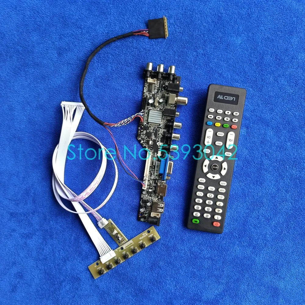 Подходит для LP173WF1 (TL)(B4)/(TL)(B5)/(TL)(B6) 40-контактный Цифровой Сигнал LVDS 1920*1080 ЖК-экран DVB