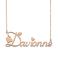 davionne name necklace custom name necklace for women girls best friends birthday wedding christmas mother days gift