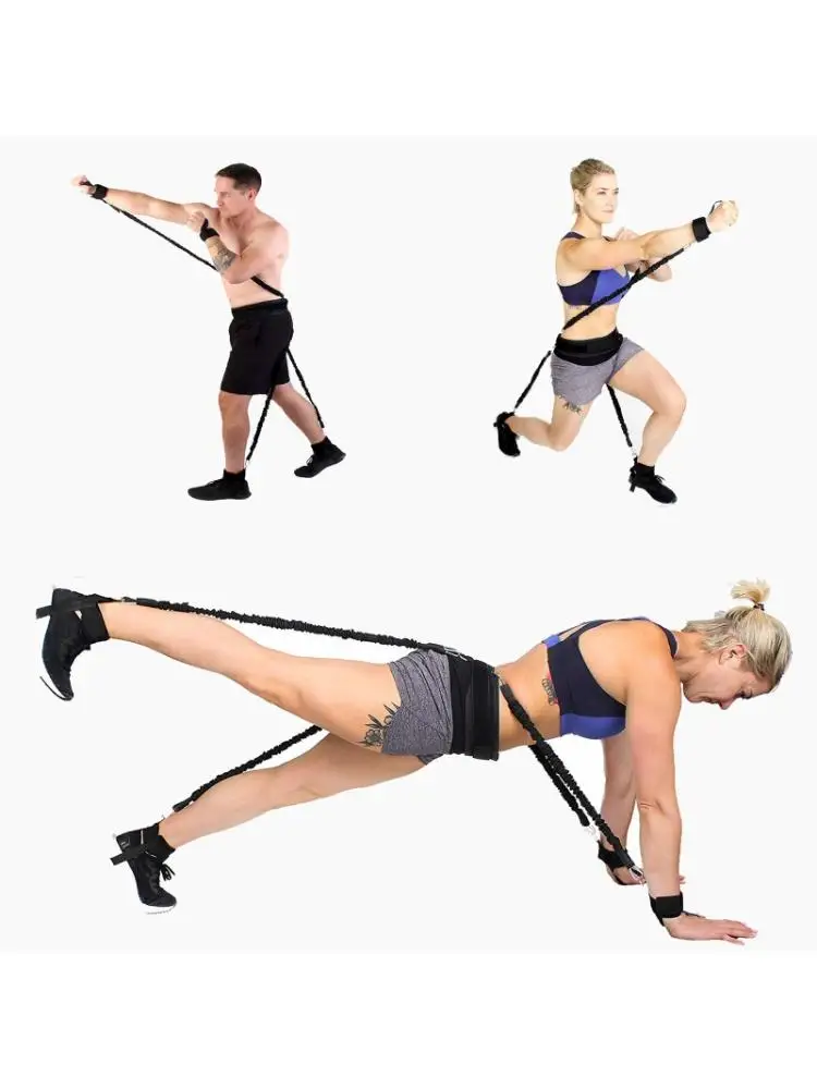 

Sports Fitness Resistance Bands Stretching Strap for Boxing Muay Thai Training 53CD