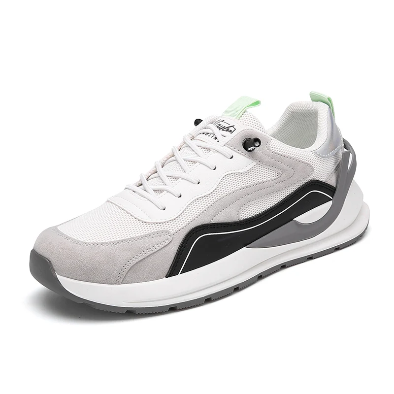 

New and typical men's running shoes lace-up mesh upper sneakers outdoor sports sneakers comfortable sneakers 39-44