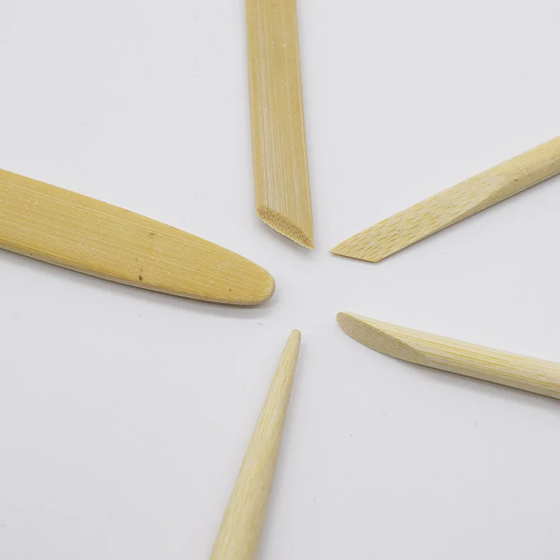 Инструменты для изготовления керамики 5 шт./компл. бамбуковый полимерный