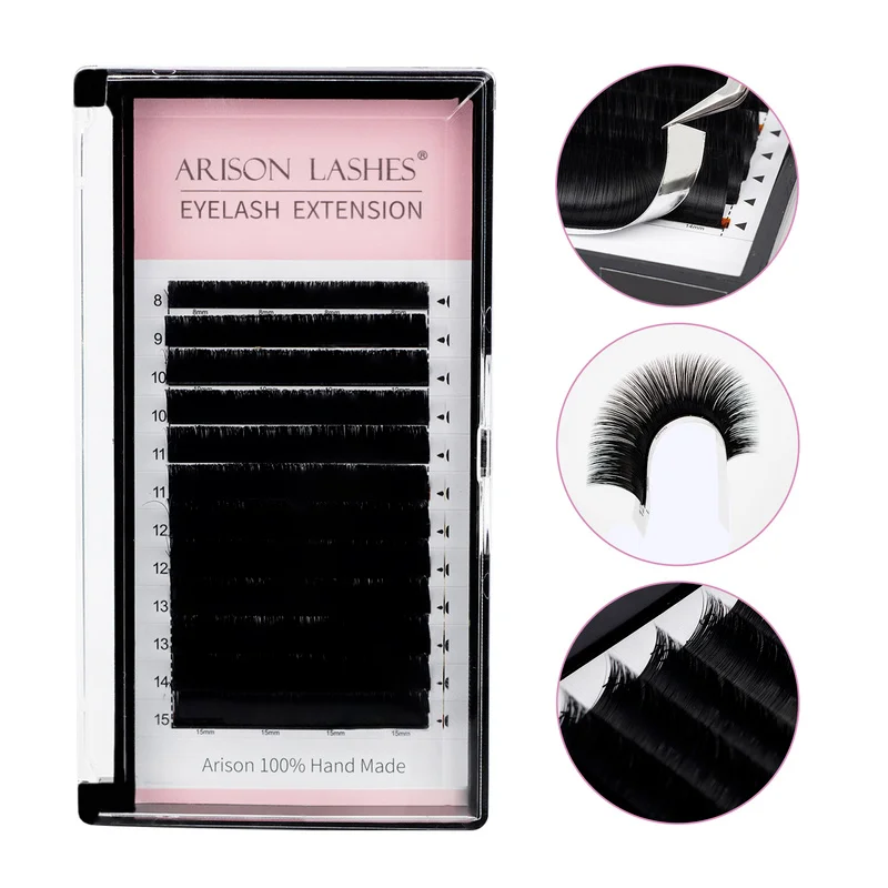 

0.05/0.07/0.10mm C/D Easy Fanning Lashes Auto Flowering Rapid Blooming False Eye Lash Fans Eyelash Extension For Beauty Salon