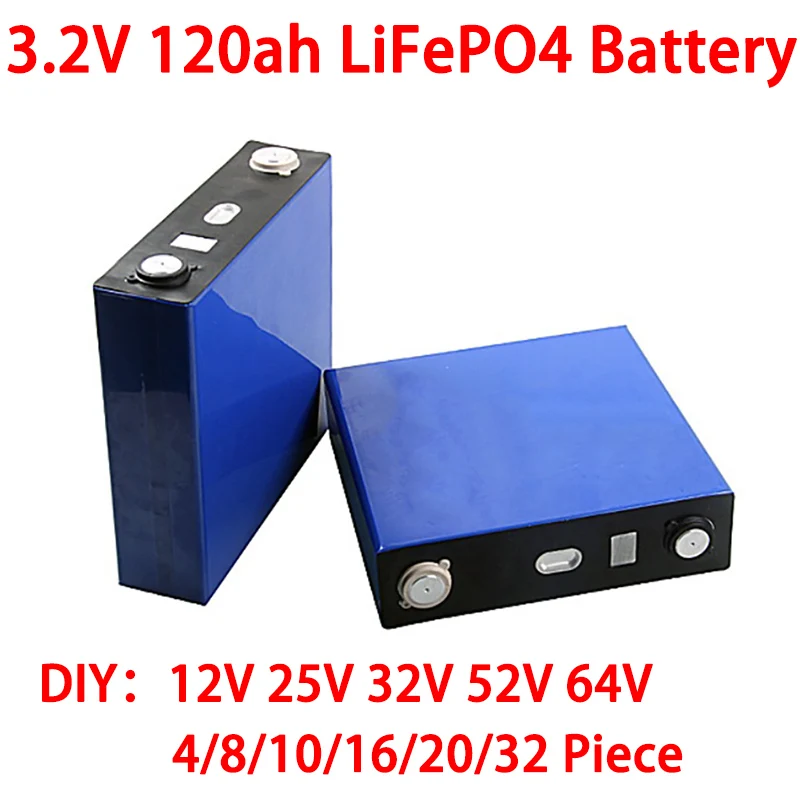VariCore 3 2 V 120ah Lifepo4 литиевая аккумуляторная батарея 12V 24V 36V 48V 64V многократного цикла