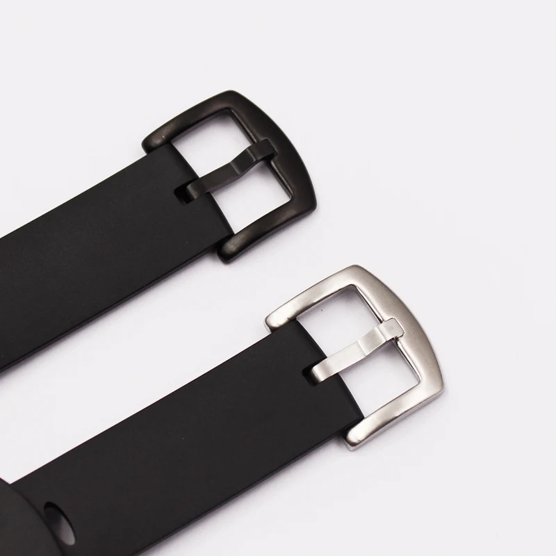 Watch Accessories  For SUUNTO Observer Observer X6HRM G6 Men's and Women's Silicone Rubber Strap 16mm pin buckle