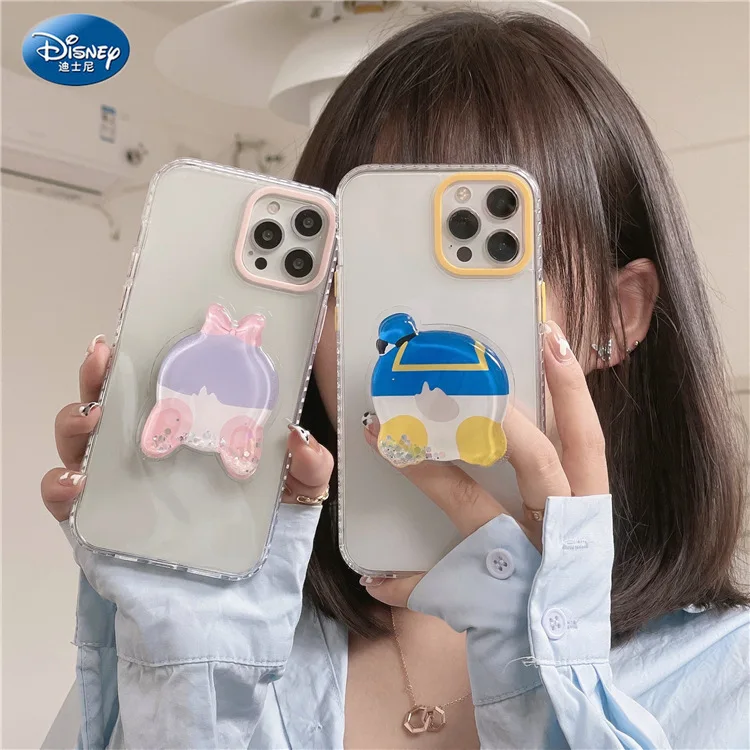 

DISNEY 2021 Donald Duck Silicone Case for IPhone 11 Pro Xs Max iPhone 7 8 Plus Official Liquid Silicon Full Cover zz0609