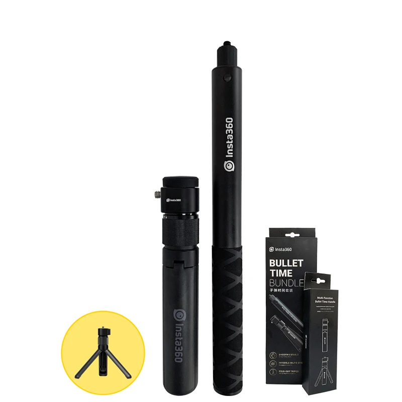 Insta360 пуля время аксессуар Невидимый селфи палка для Insta 360 ONE X Спортивная Экшн