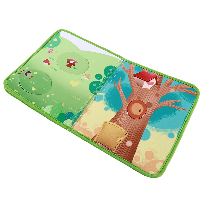 

Baby Quiet Book Toys For Children Early Learning Educational Toy Cartoon Animal Cognition Cloth Book Children Toys Activity Book