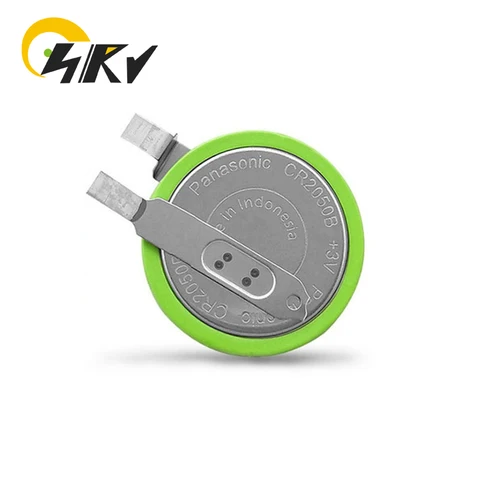 2 шт., батарейки CR2050B 3 в для системы контроля давления в шинах с паяными штифтами CR2050HR