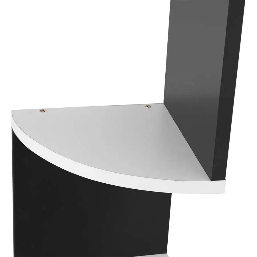 Современный 5 уровня настенное крепление угловые полки для домашнего хранения