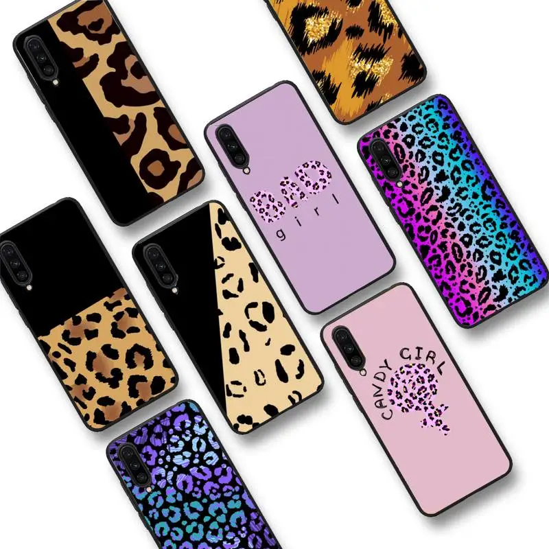

Leopard Print Phone Case For Redmi 9 5 S2 K30pro Silicone Fundas for Redmi 8 7 7A note 5 5A Capa