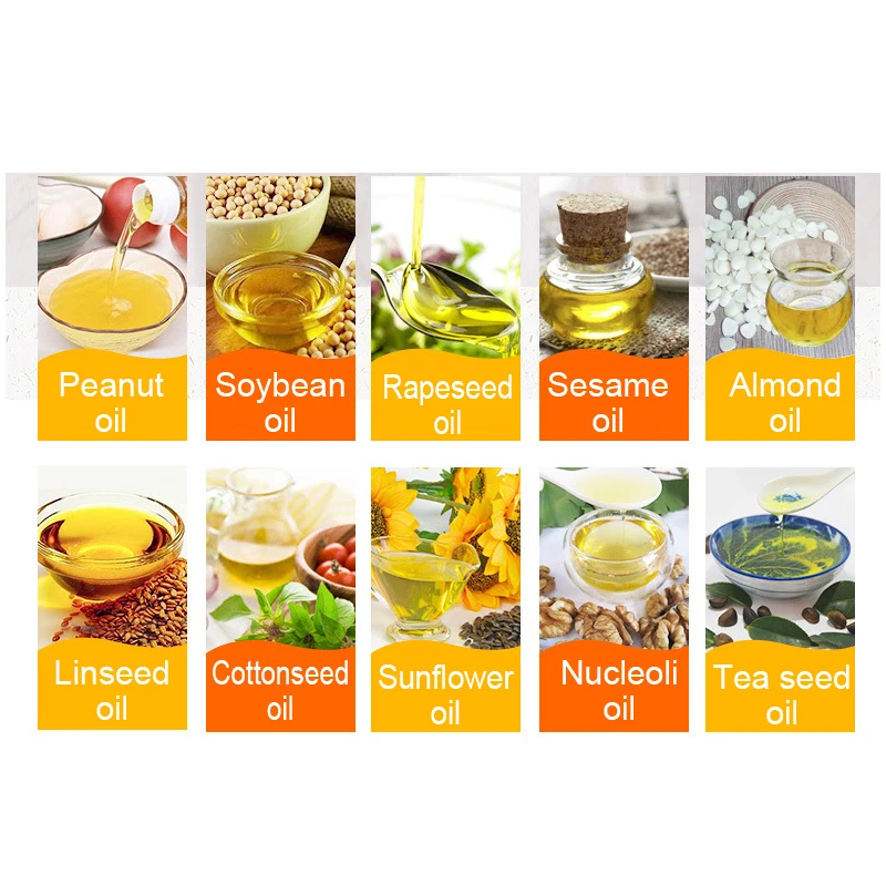 

Household Olive Oil Press X6 Intelligent Peanut Sunflower Seed Linseed Vacuum Stainless Steel Cold Press 220V/110V