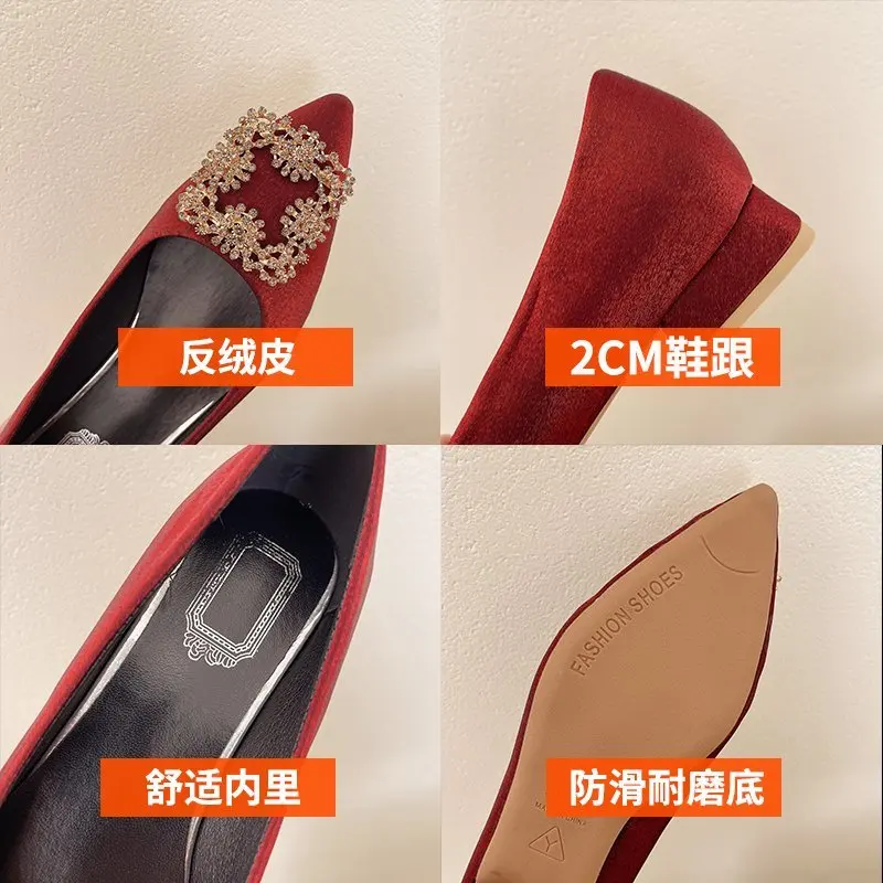 

Nurse Shoes 2021 Fashion Women's Low Heels Female Footwear Slip-on Pointed Toe Shallow Mouth Casual Sneaker All-Match Nursing Mo