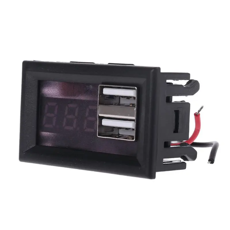 Индикатор емкости аккумулятора 12 В измеритель напряжения с QC 2 0 3 быстрая зарядка