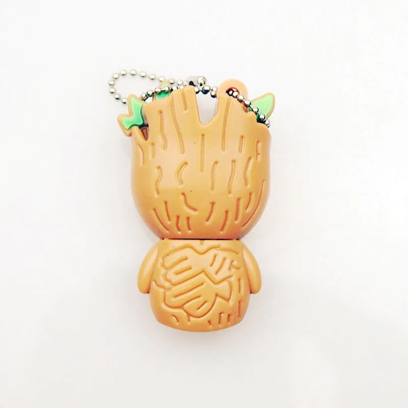 Креативные Мультяшные Usb флеш-накопители Groot стражи Галактики модный флеш-накопитель 128 МБ 64 Гб карта памяти Флешка 32 ГБ USB 2,0