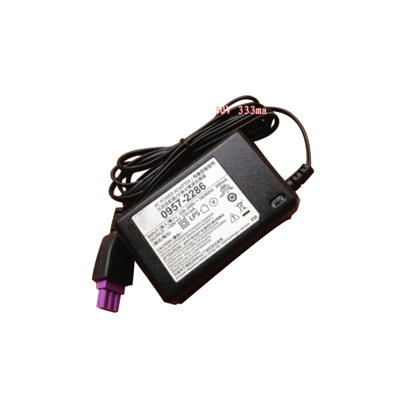 Адаптер питания переменного тока для принтера HP Deskjet 0957-2286 1050 1000 2050 2000 2060 30 в вилка