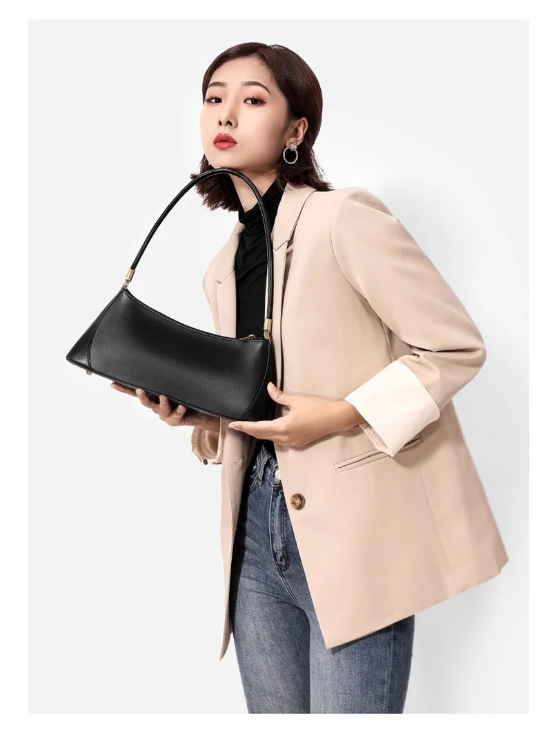 

Shoulder bag female 2021 new Korean version trend wild personality handbag baguette underarm bag explosion style female bag