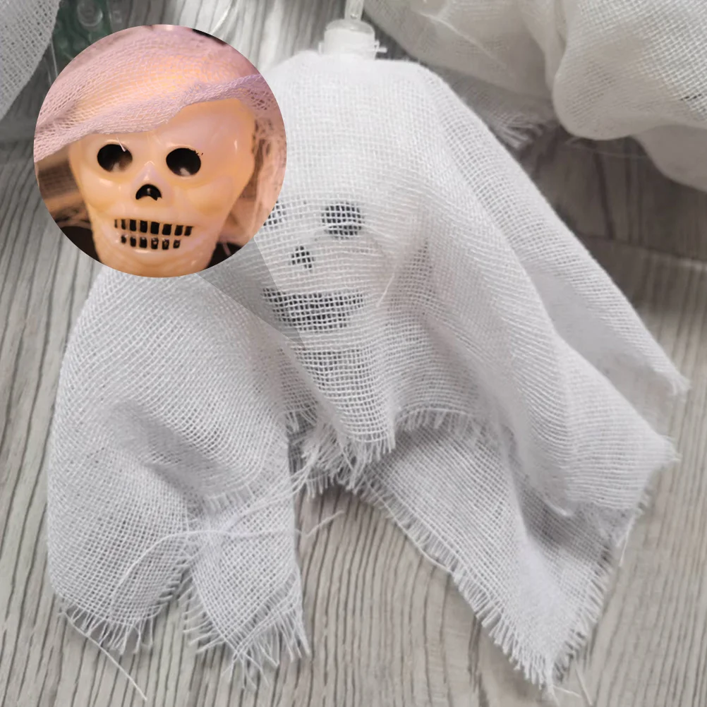 LED Halloween Lights Outdoor Indoor Decorations Lamp String 3m 4.5s 30 20 Skull Light Party Home No Battery | Дом и сад