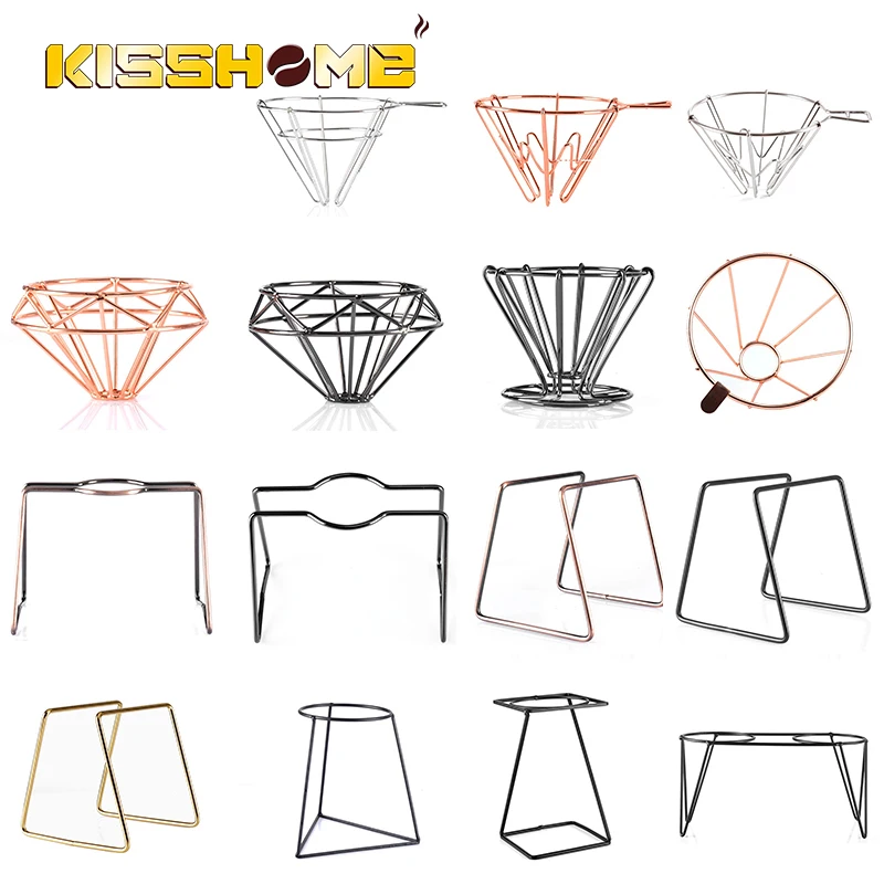 Фильтр для кофе эспрессо нержавеющая сталь капельница держатель чашки капельная